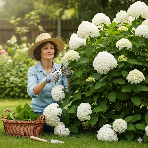 Incrediball vs. Annabelle Hydrangeas
