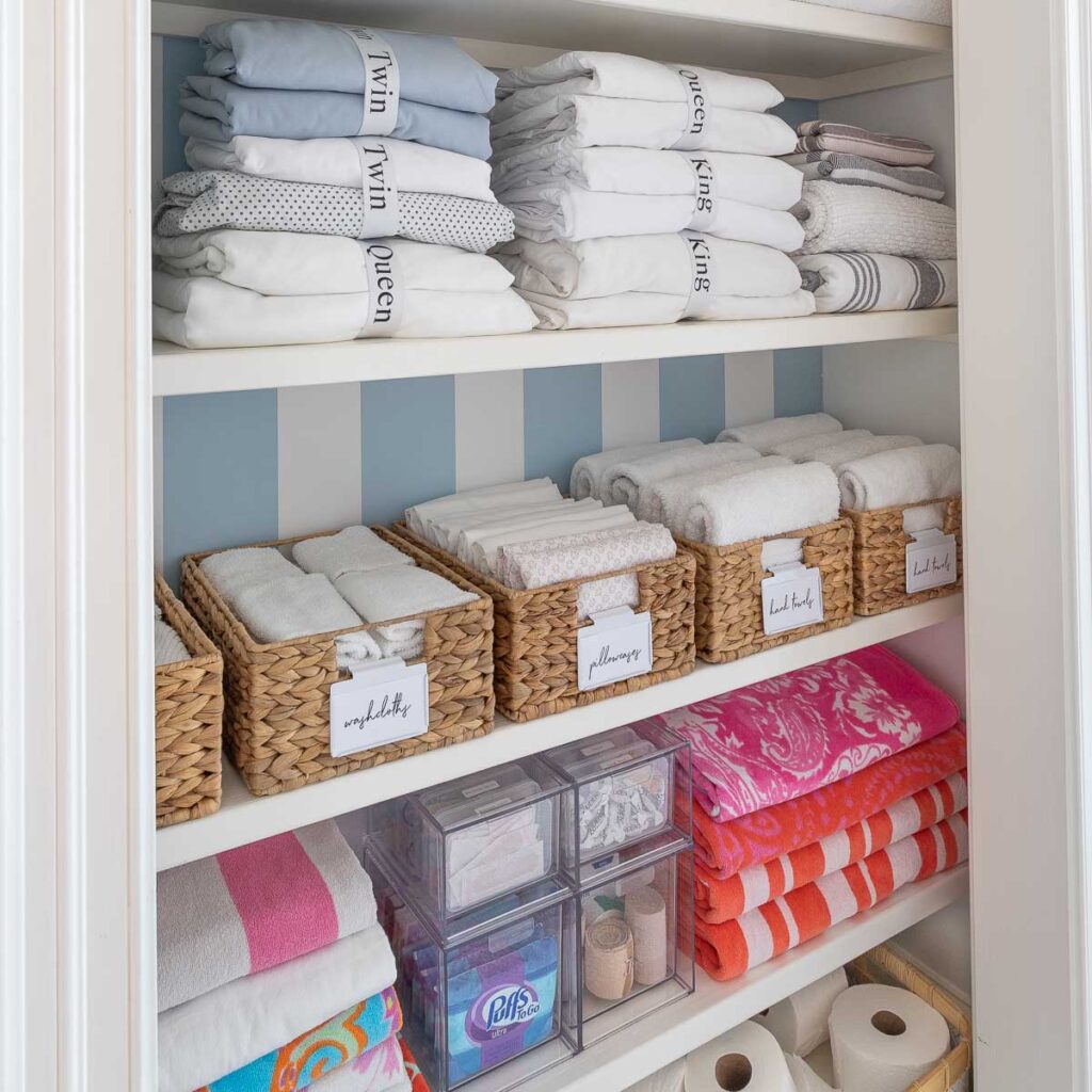  Linen Closet Organization 