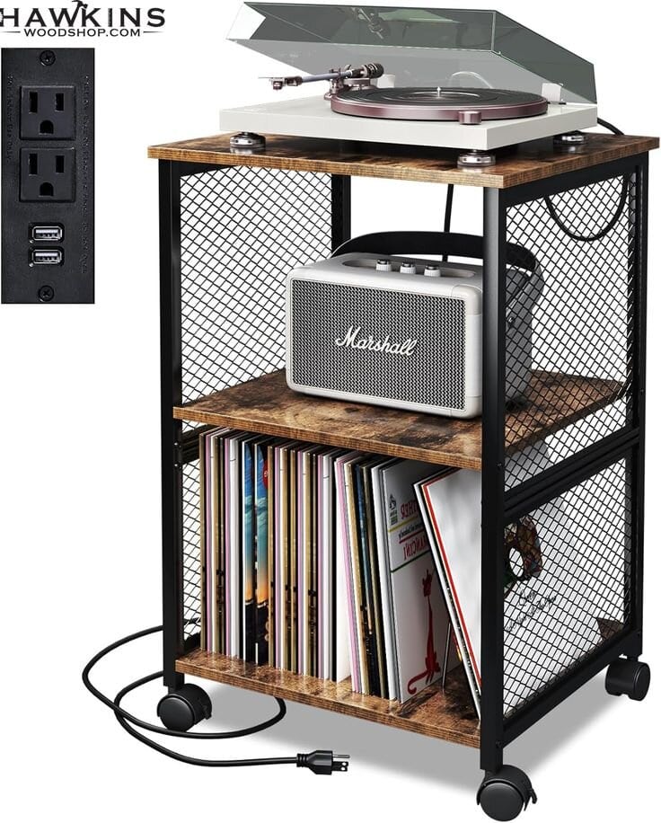 ikea diy Vinyl Record Storage minhome and garden