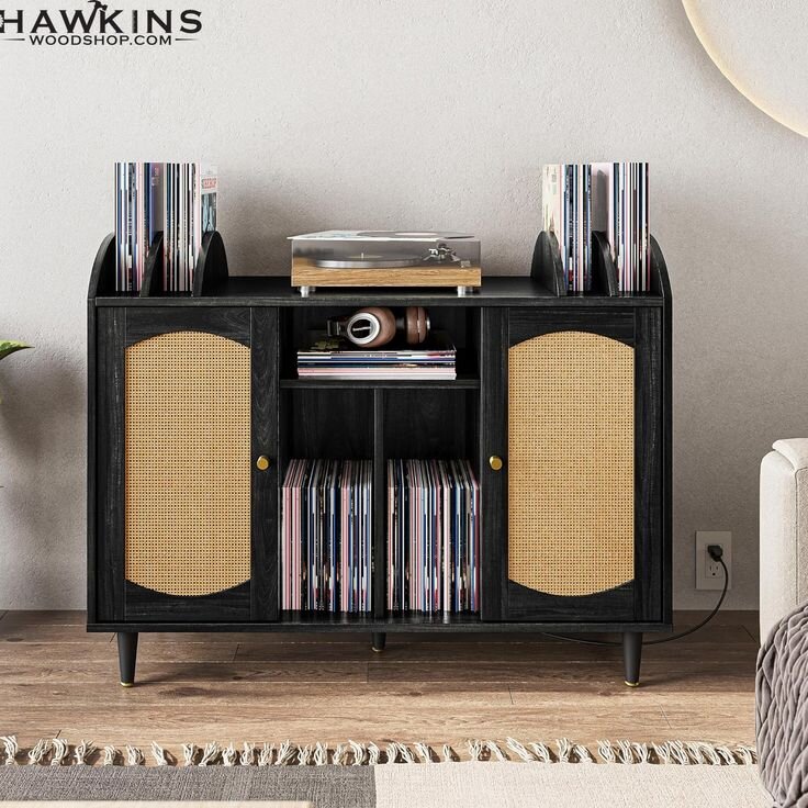 vinyl record storage by ikea hack nestichomeshome and garden