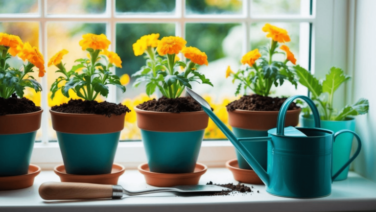 What to Plant with Marigold in Pots-6 Companios that work well with Marigold