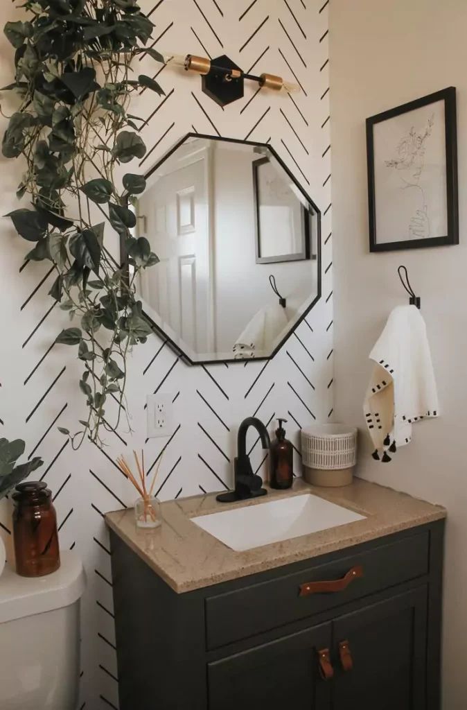 Small Half Bathroom Ideas Shared by Experts for Timeless Look