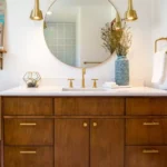 35 Small Half Bathroom Ideas Shared by Experts for Timeless Look