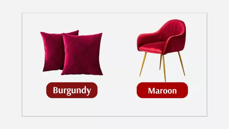 maroon vs burgundy