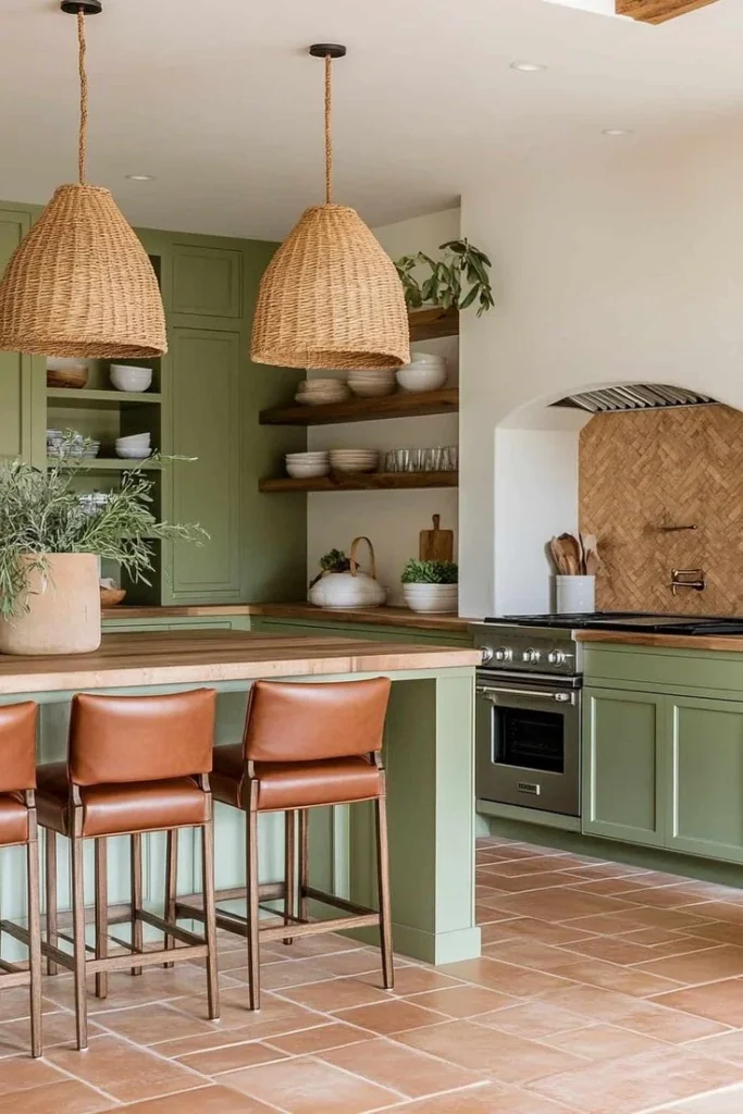 sage-green-kitchen-cabinet-ideas