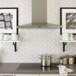 stone backsplash kitchen