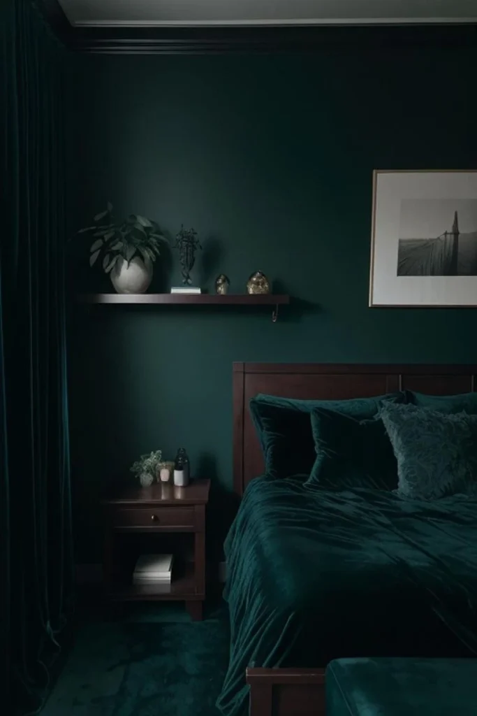 Dark Green Bedroom Ideas 