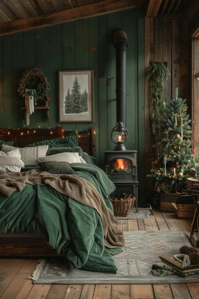 Dark Green Bedroom Ideas 