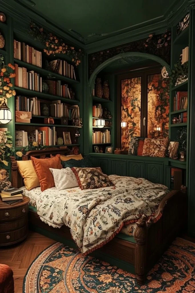 Dark Green Bedroom Ideas 