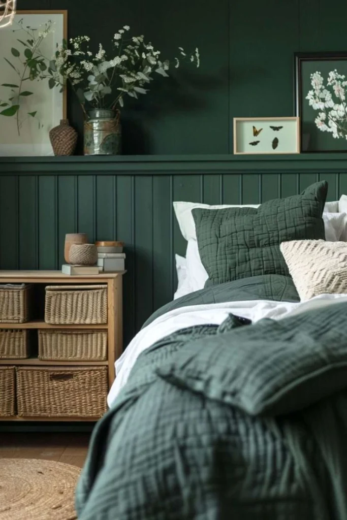 Dark Green Bedroom Ideas 