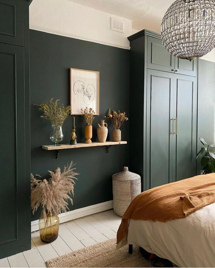 Dark Green Bedroom Ideas 