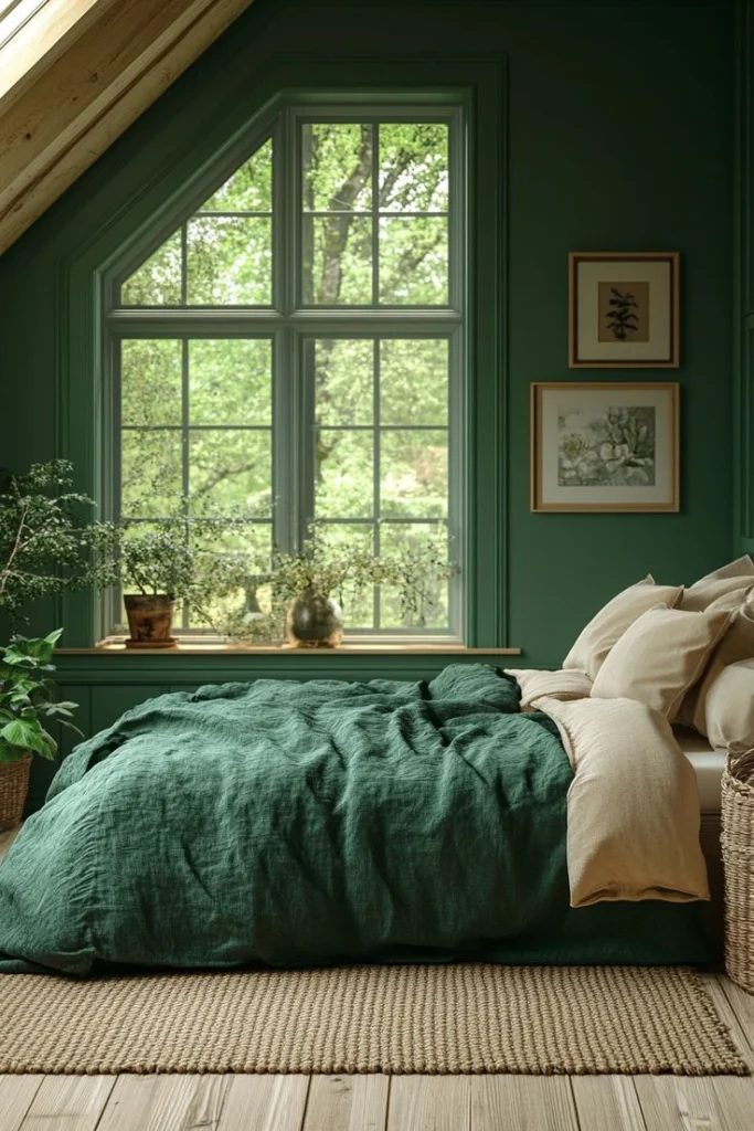 Dark Green Bedroom Ideas 