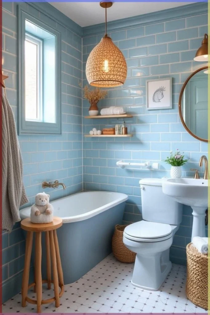 Preppy Bathroom Ideas that are Never Going Out of Style