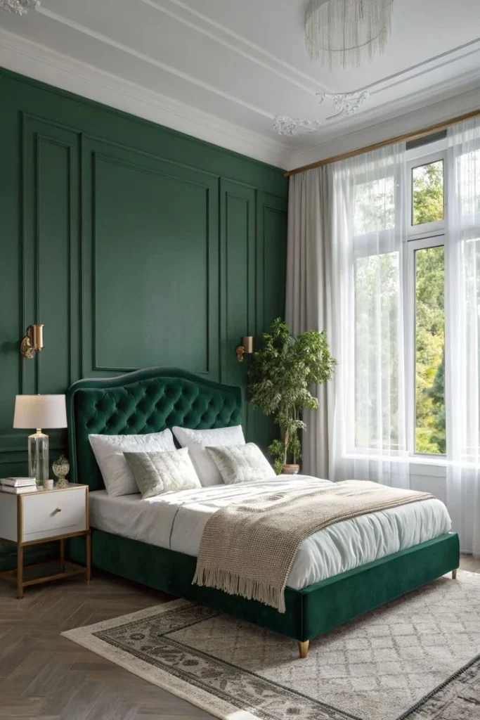 Dark Green Bedroom Ideas 