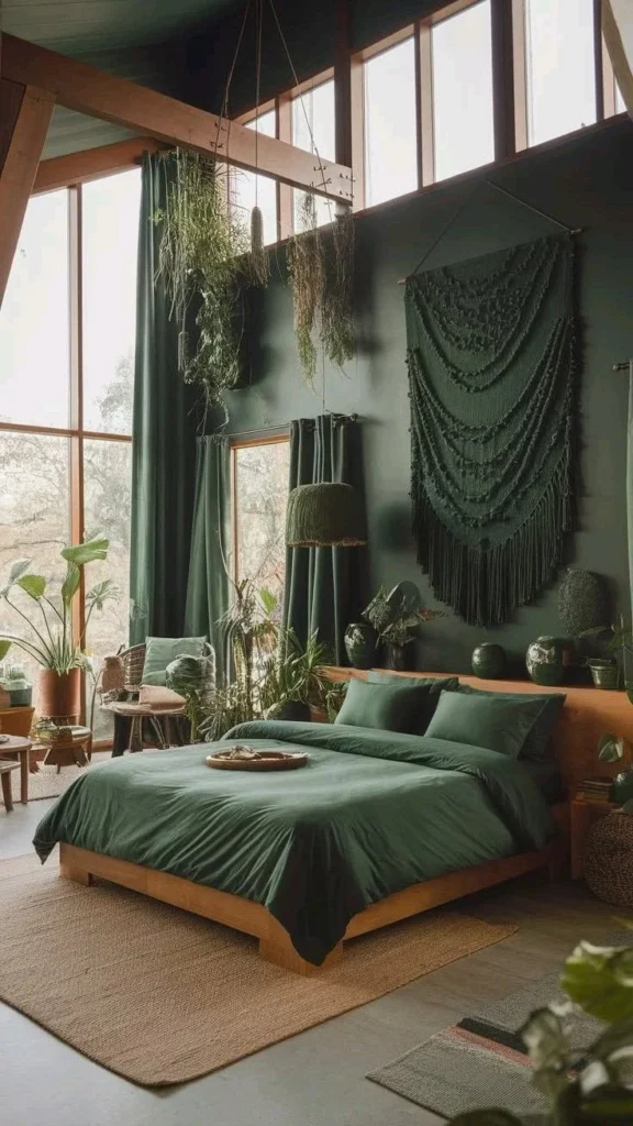 Dark Green Bedroom Ideas 