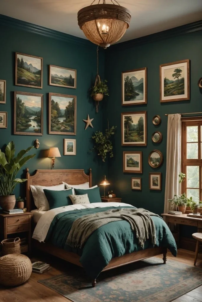 Dark Green Bedroom Ideas 