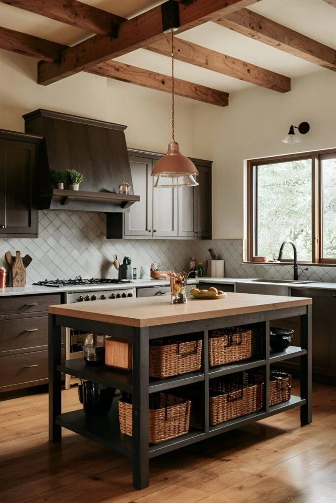 Brown Kitchen Cabinet Ideas by nestichomes