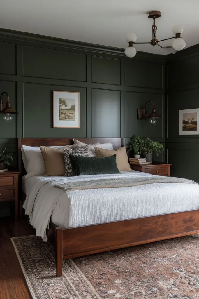 Dark Green Bedroom Ideas 