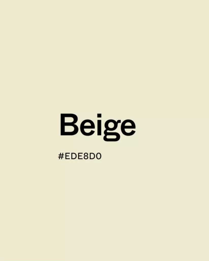 Tan vs Beige