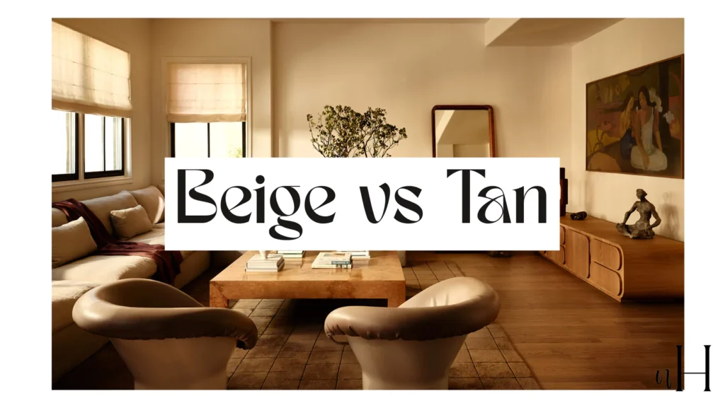 Tan vs Beige