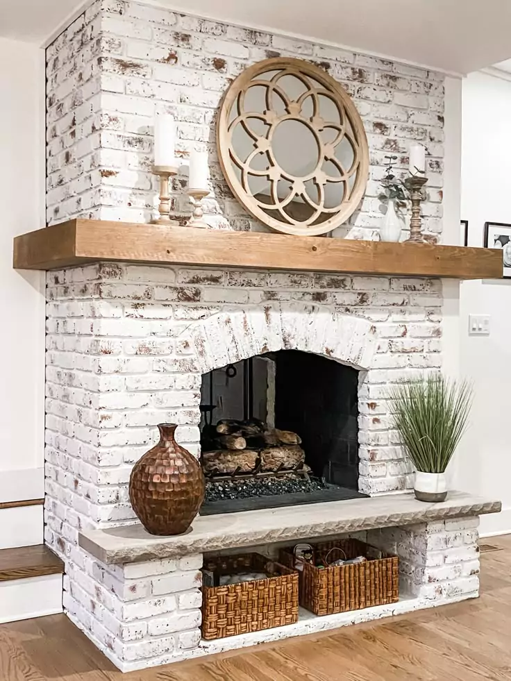 how-to-paint-brick-fireplace-
