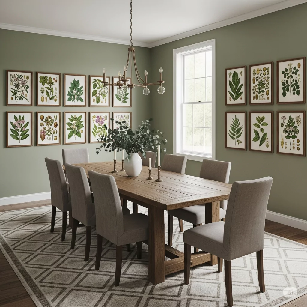 Stylish Wall Hanging Ideas for Dining Room