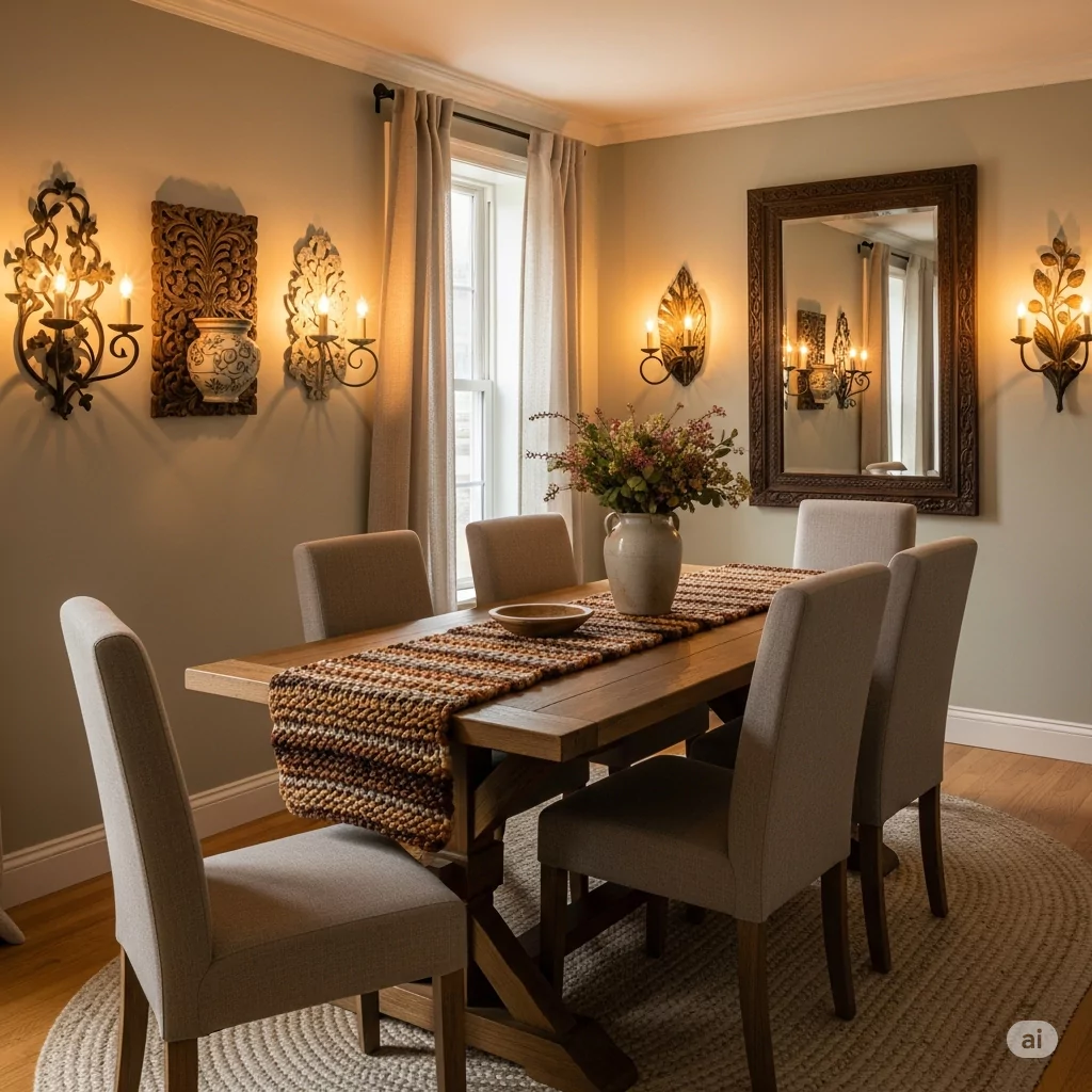Stylish Wall Hanging Ideas for Dining Room