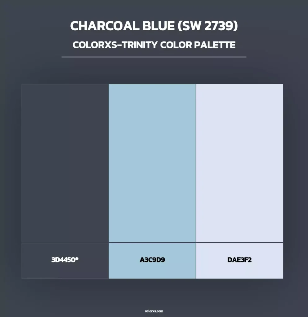 Charcoal Blue SW 2739 Sherwin Williams