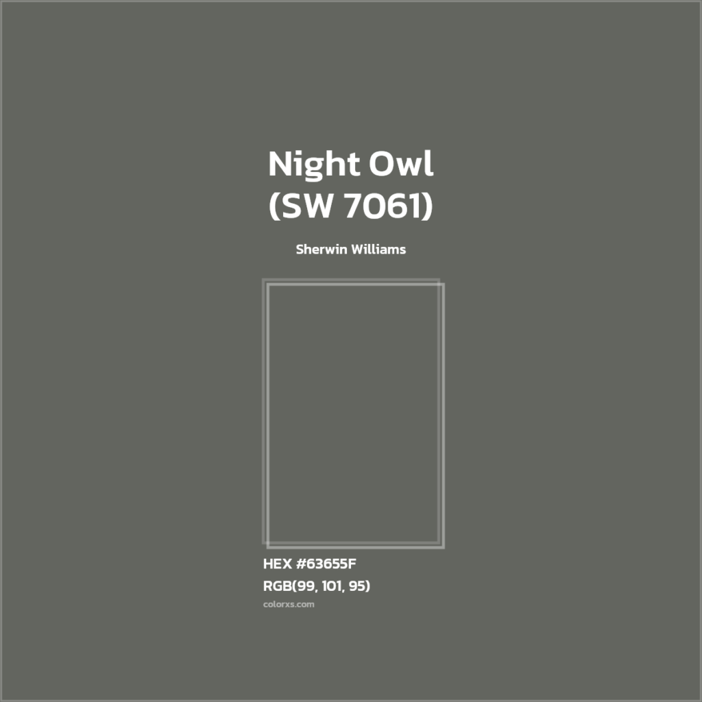 Sherwin-Williams Night Owl (SW 7061)