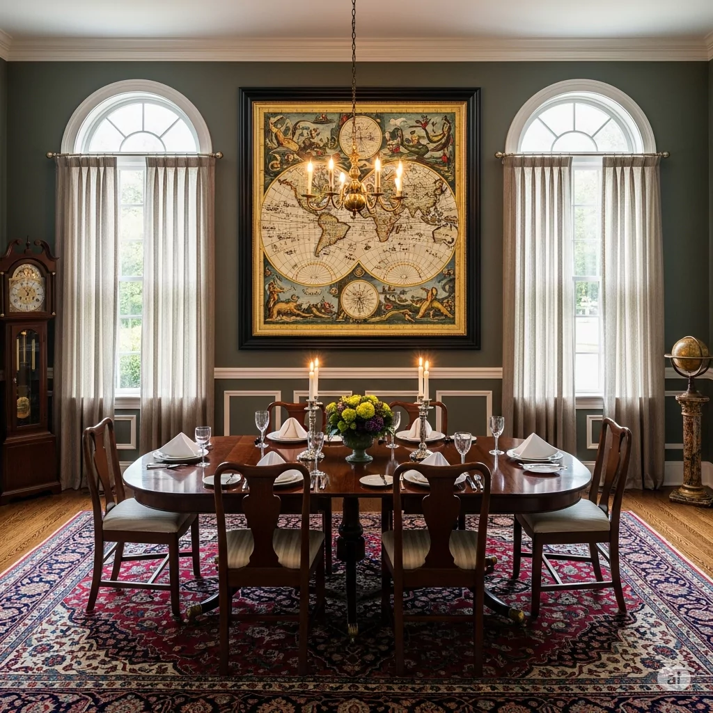 Stylish Wall Hanging Ideas for Dining Room