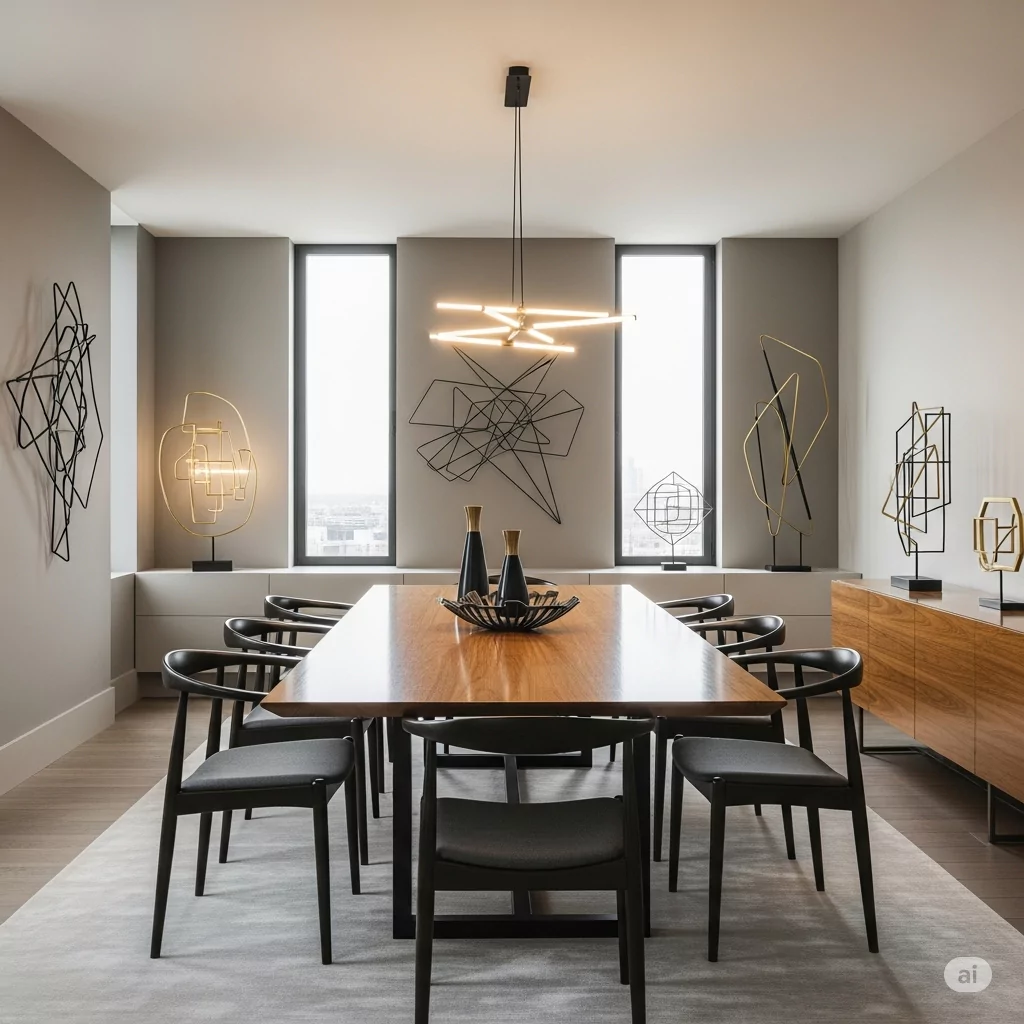 Stylish Wall Hanging Ideas for Dining Room