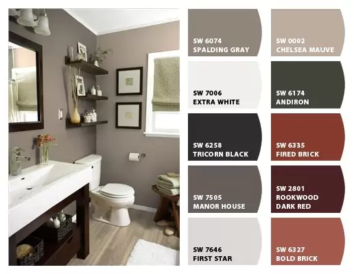 Spalding Gray SW 6074 Sherwin Williams-