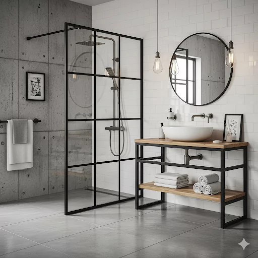 White-Gray Bathroom Remodel Ideas