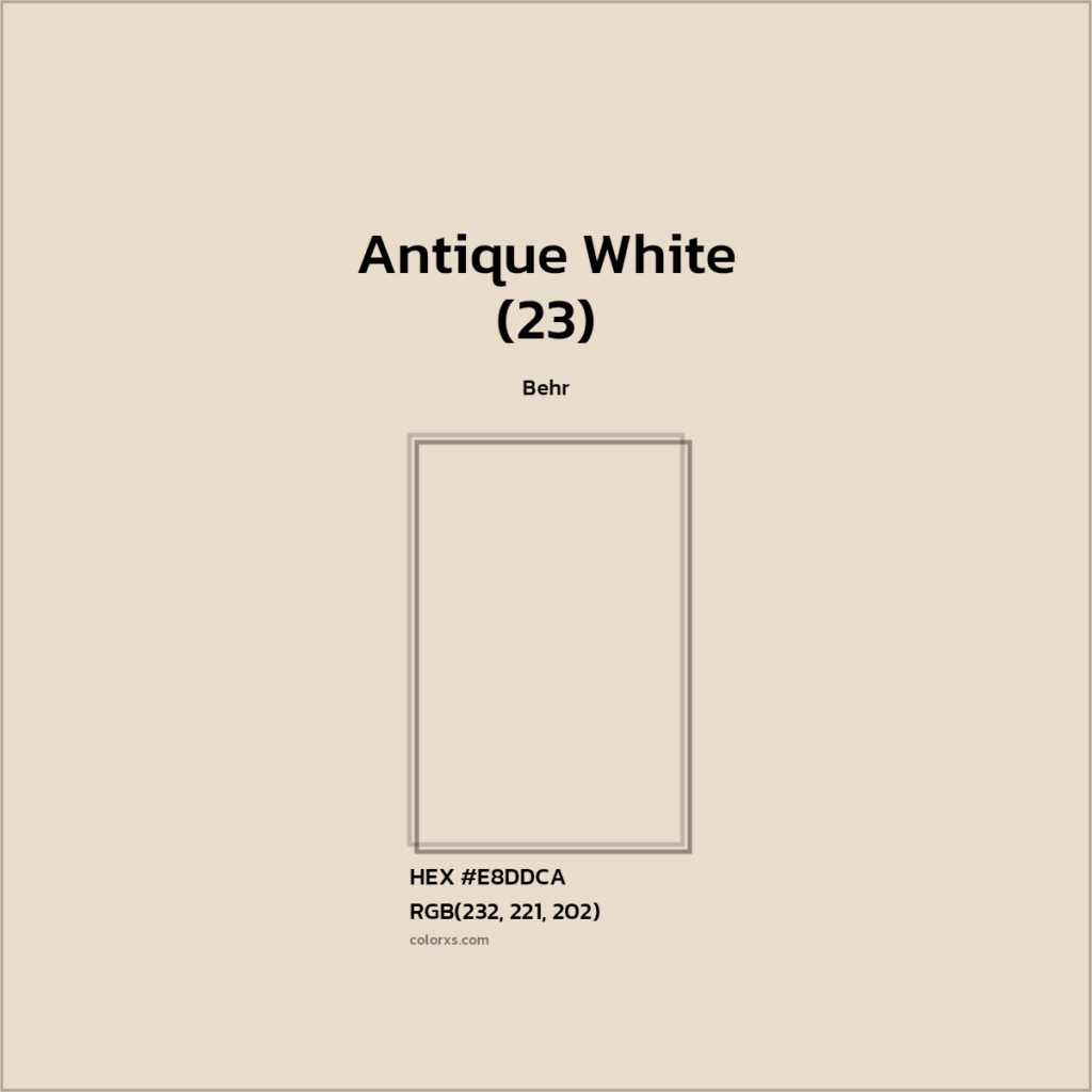 Behr Antique White