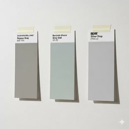 best Wall Colors for Gray Floors That Designers Swear By