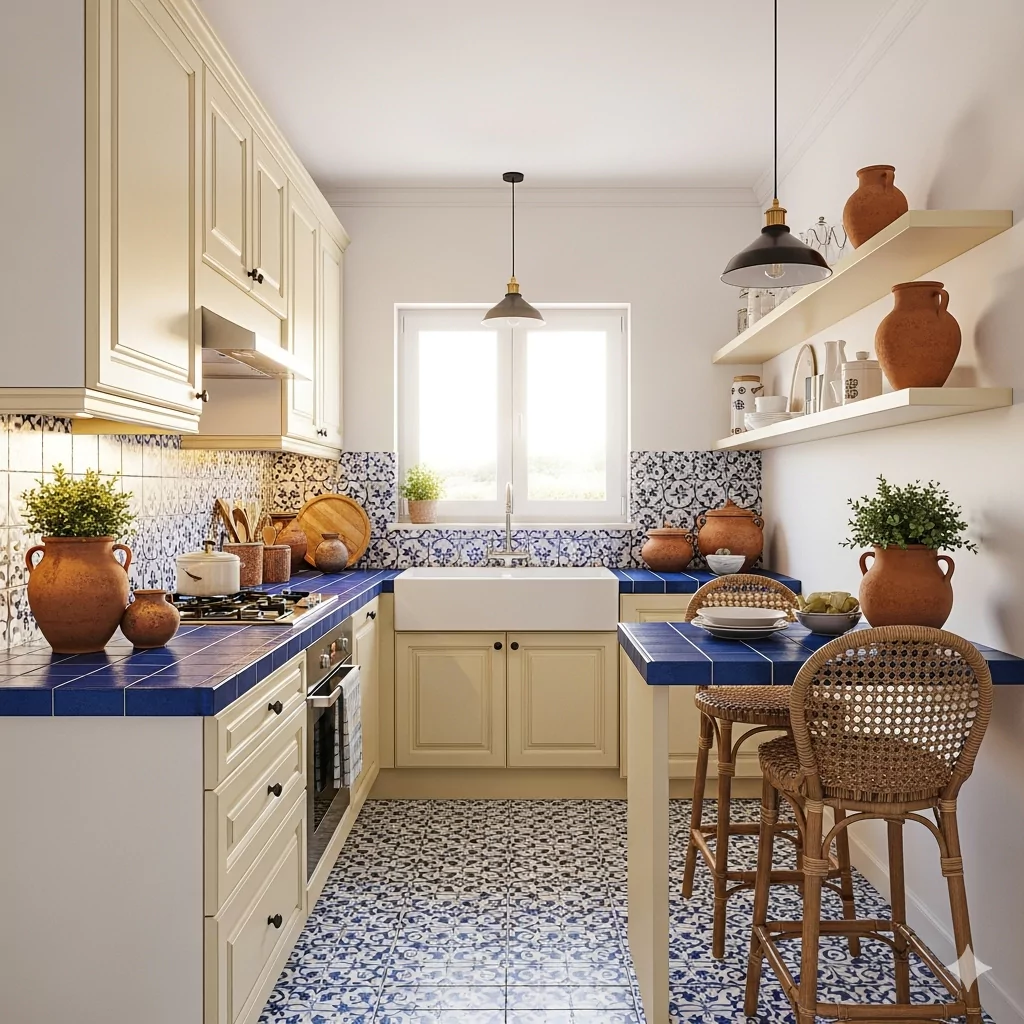 Cream Colored Kitchen Cabinet 