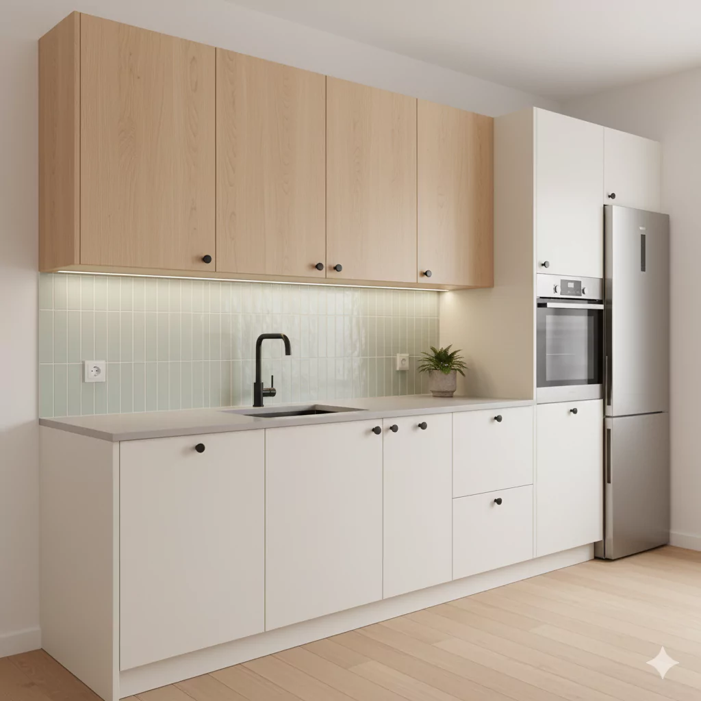 Cream Colored Kitchen Cabinet 