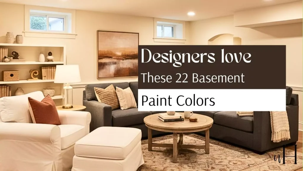 22 Basement Paint Color Ideas That Designers Use